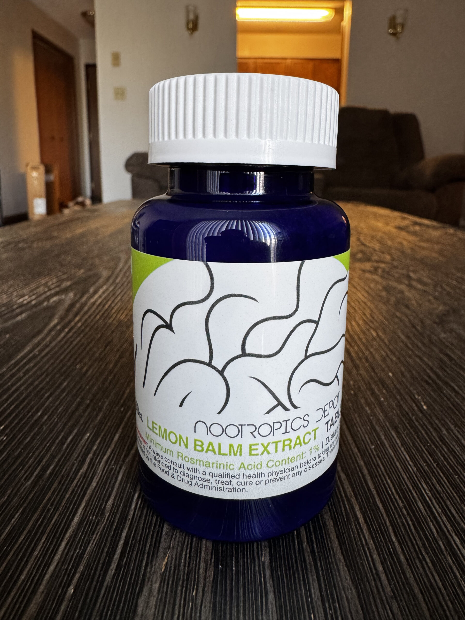 Lemon Balm Extract bottle from Nootropics Depot