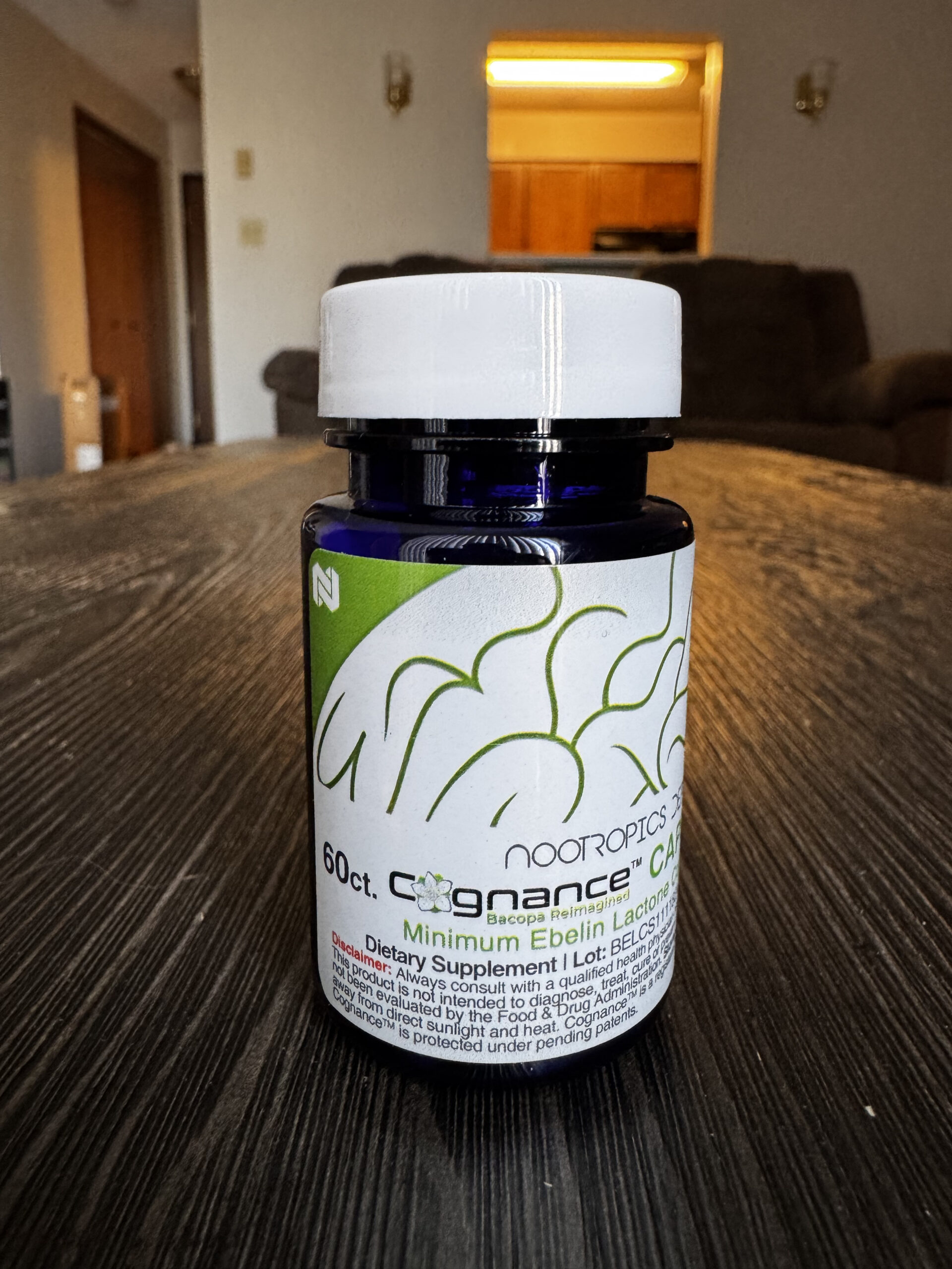 Cognance bottle from Nootropics Depot