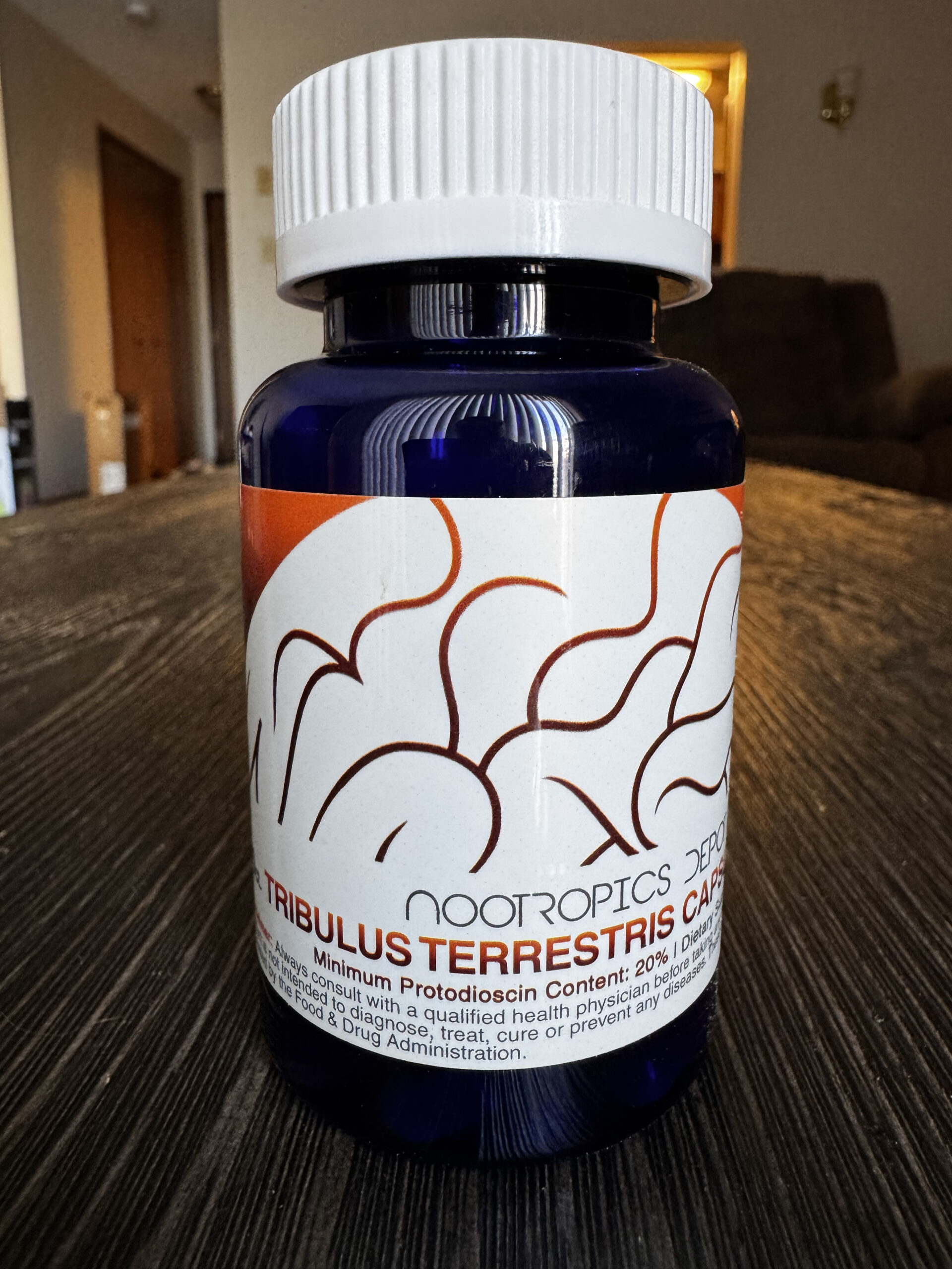 Tribulus Terrestris bottle from Nootropics Depot