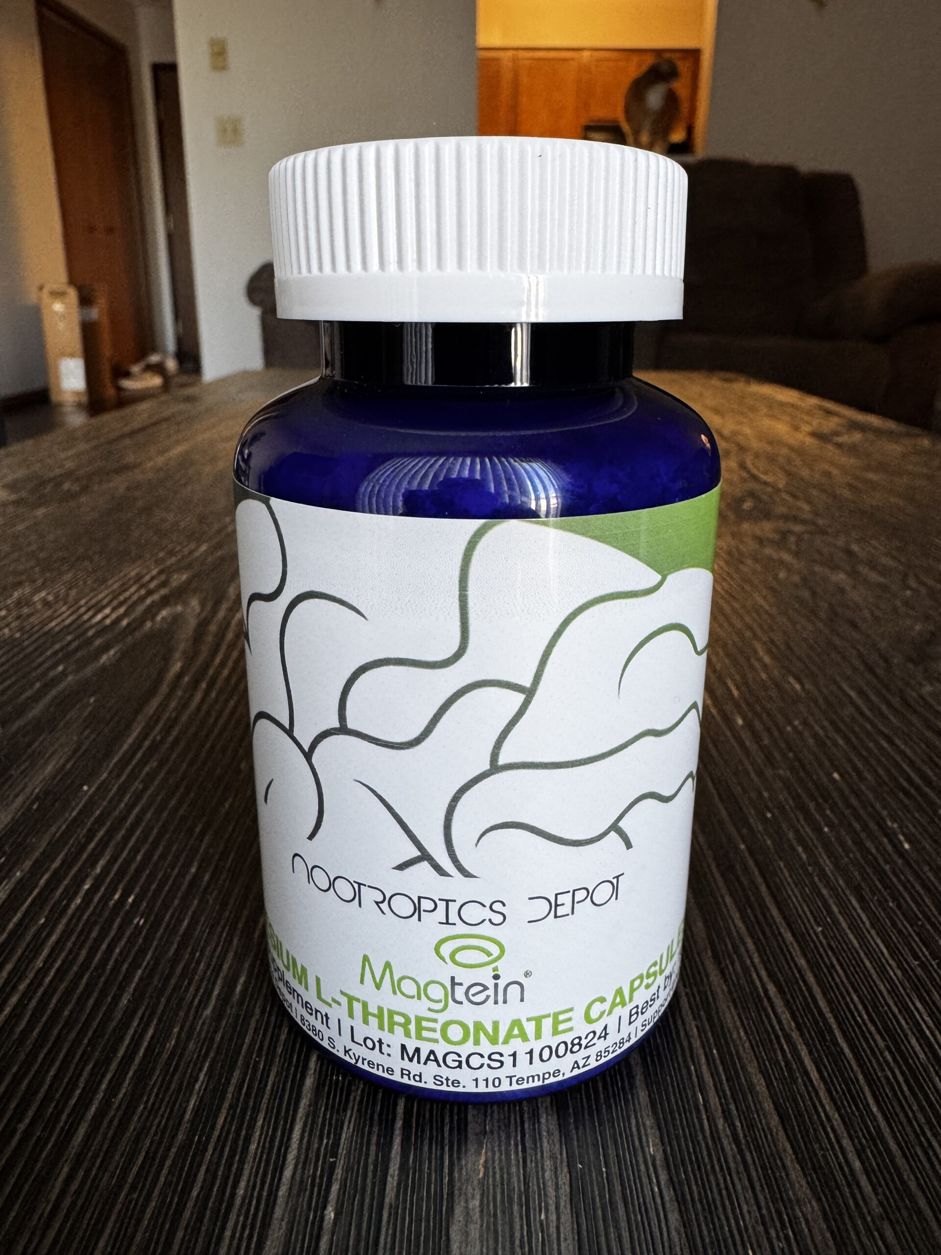 Magtein bottle from Nootropics Depot