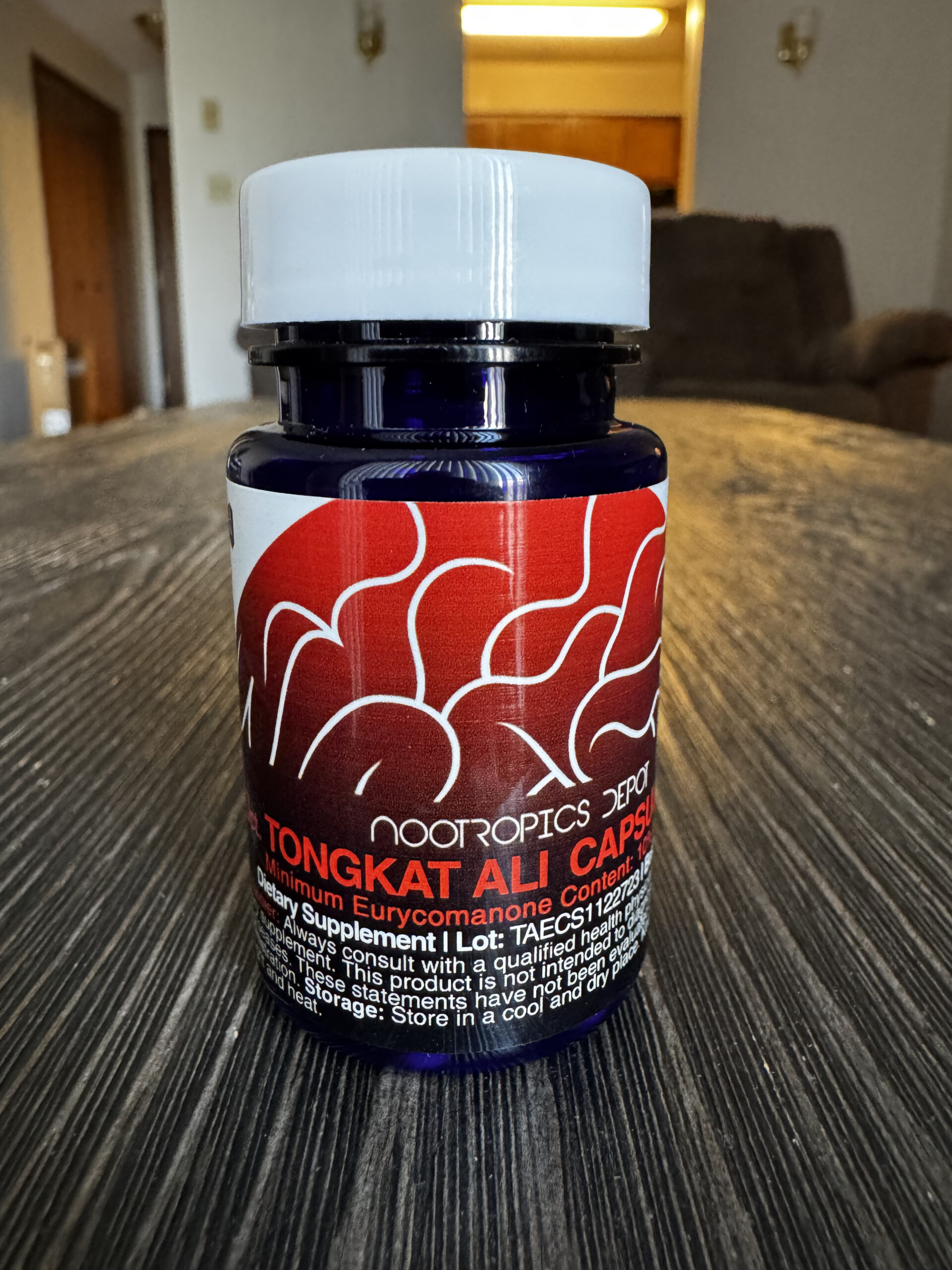 Nootropics Depot Tongkat Ali 10% bottle